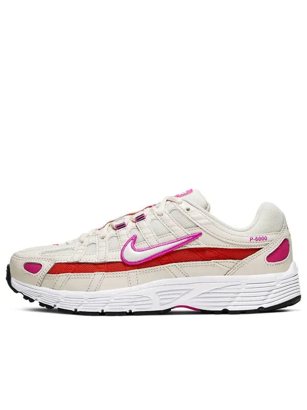 Кроссовки p 6000 essential Nike — изображение 1 из 4, белый/розовый