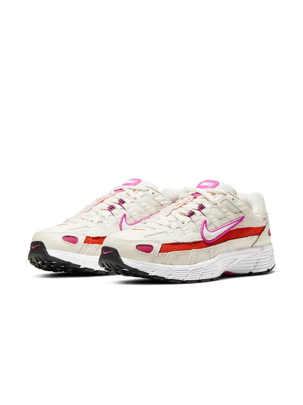 Кроссовки p 6000 essential Nike — изображение 3 из 4, белый/розовый
