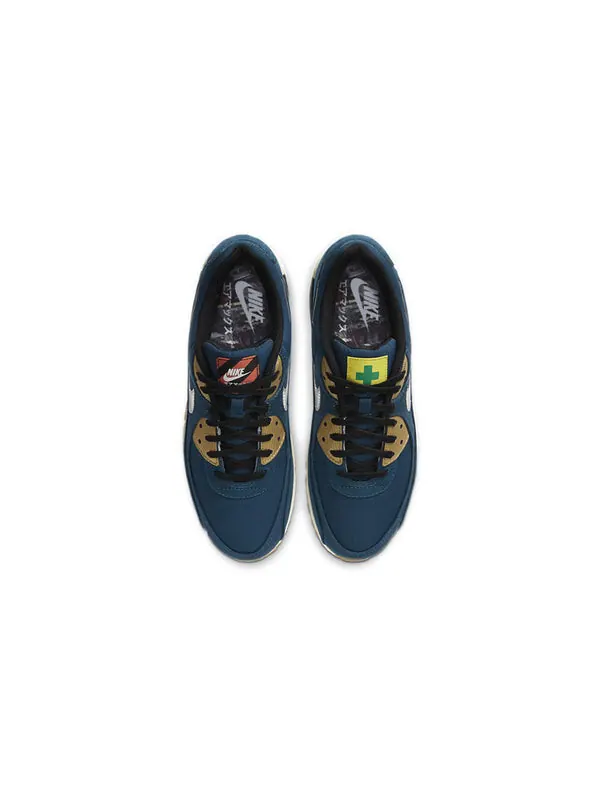 Кроссовки air max 90 Nike — изображение 4 из 4, зеленый