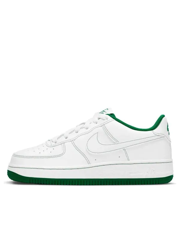 Кроссовки air force 1 '07 low 'contrast stitch - white pine green' Nike — изображение 1 из 4, белый/зеленый
