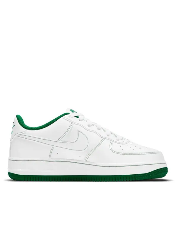 Кроссовки air force 1 '07 low 'contrast stitch - white pine green' Nike — изображение 2 из 4, белый/зеленый