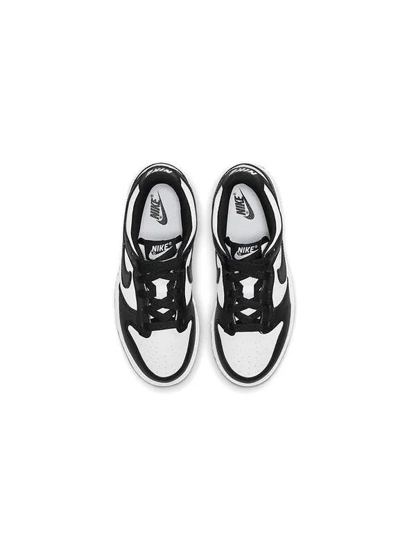 Кроссовки Nike Dunk Low 'Black White' CW1588-100 Kids — изображение 4 из 4, черный