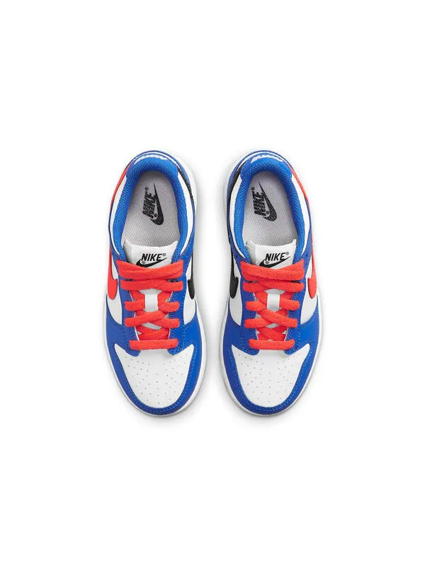 Кроссовки данк лоу Nike — изображение 4 из 4, синий/оранжевый