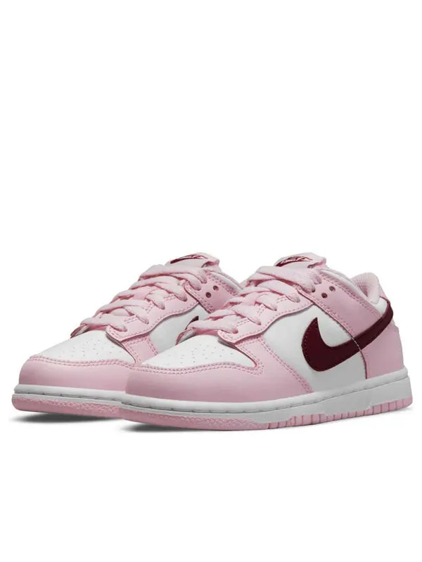 Кроссовки dunk low 'valentine's day' Nike — изображение 3 из 4, белый/розовый