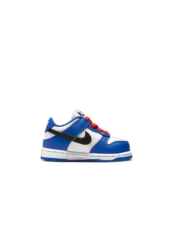 Кроссовки данк лоу Nike — изображение 2 из 4, белый/синий/оранжевый
