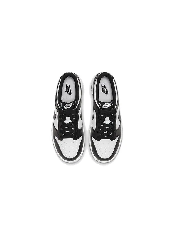 Кроссовки Nike Dunk Low Retro 'Panda' CW1590-100 Kids — изображение 4 из 4, белый/черный