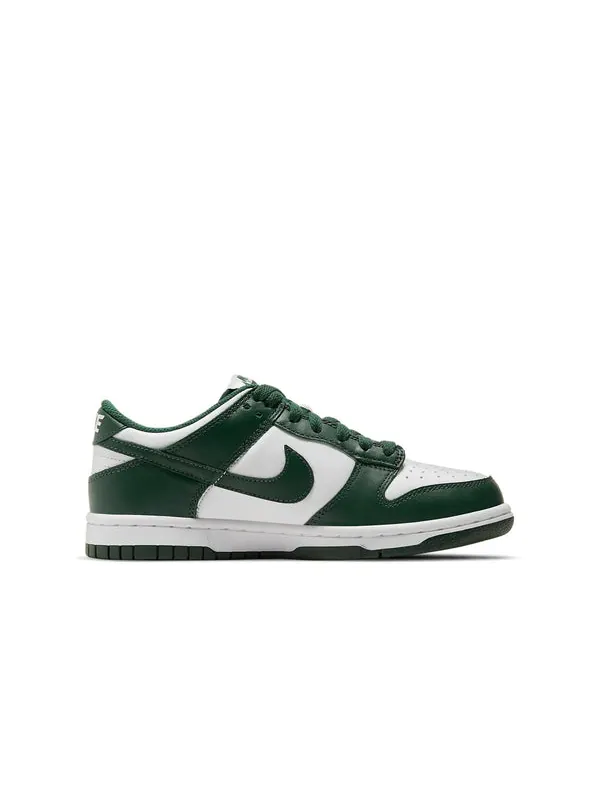 Кроссовки dunk low 'michigan state' Nike — изображение 2 из 4, белый/зеленый
