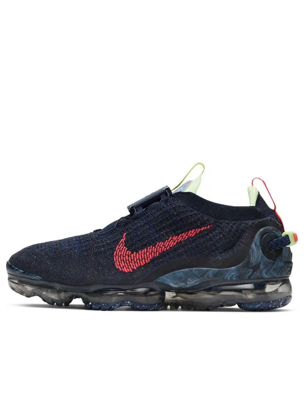 Кроссовки air vapormax 2020 flyknit Nike — изображение 1 из 4, черный/красный/зеленый