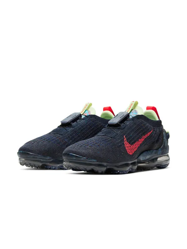 Кроссовки air vapormax 2020 flyknit Nike — изображение 3 из 4, черный/красный/зеленый