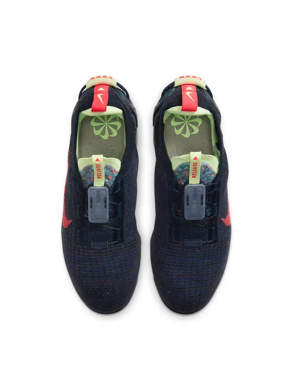 Кроссовки air vapormax 2020 flyknit Nike — изображение 4 из 4, черный/красный/зеленый