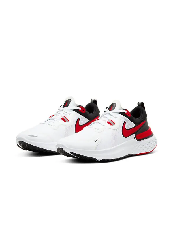 Кроссовки React Miler красные Nike — изображение 3 из 4, белый/красный/черный