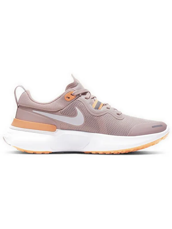 Кроссовки react miler 'champagne' Nike — изображение 2 из 4, белый/оранжевый/розовый