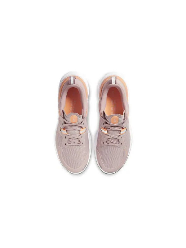 Кроссовки react miler 'champagne' Nike — изображение 4 из 4, белый/оранжевый/розовый