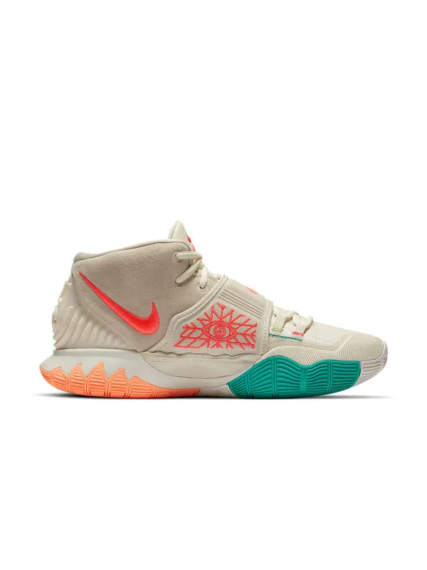 Кроссовки kyrie 6 Nike — изображение 2 из 4, оранжевый коричневый