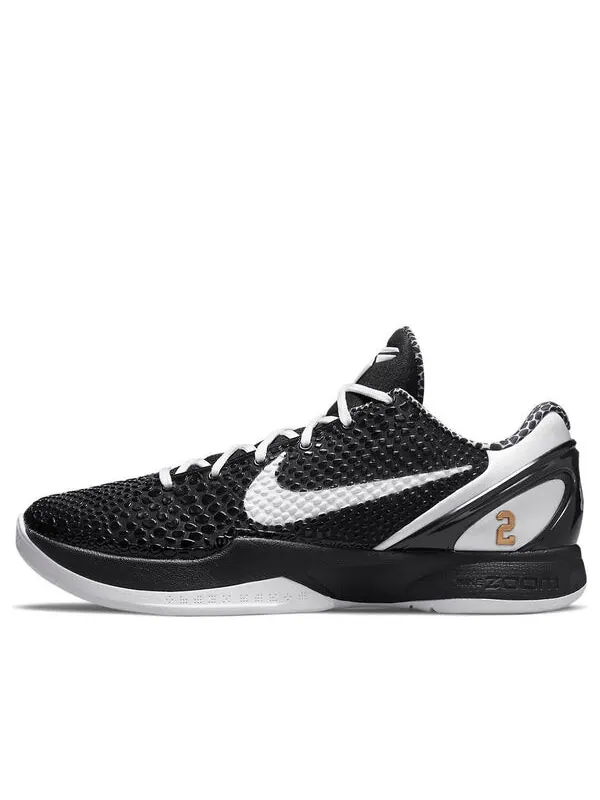 Кроссовки zoom kobe 6 protro Nike — изображение 1 из 4, черный/белый/золотистый