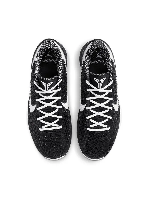 Кроссовки zoom kobe 6 protro Nike — изображение 4 из 4, черный/белый/золотистый