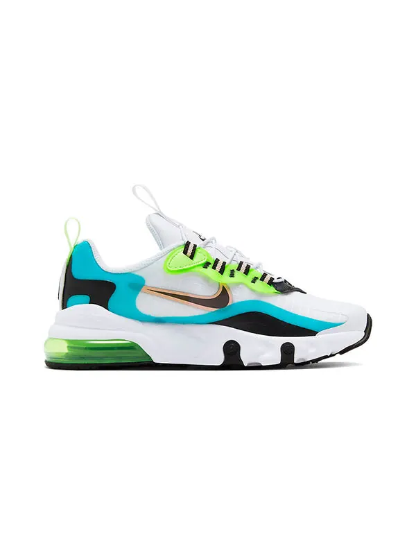 Кроссовки air max 270 react se Nike — изображение 2 из 4, голубой/черный/зеленый
