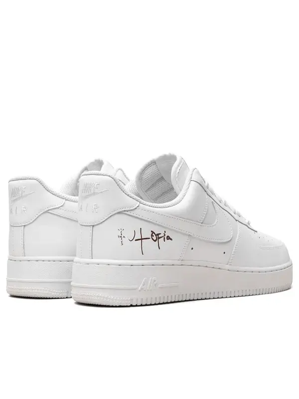 Кроссовки x travis scott air force 1 low Nike — изображение 3 из 4, белый/белый