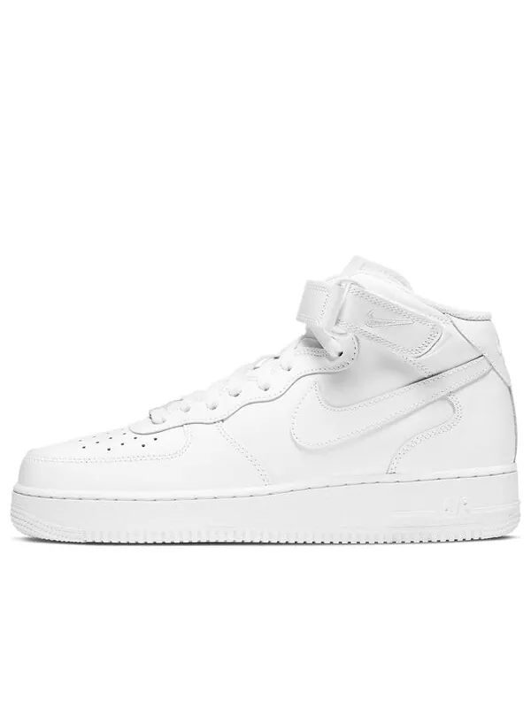 Кроссовки Nike Air Force 1 Mid '07 'Triple White' — изображение 1 из 4, белый