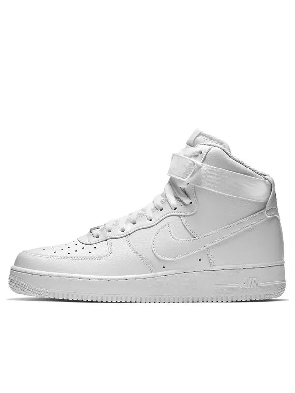 Кроссовки air force 1 high '07 'triple white' Nike — изображение 1 из 4, белый