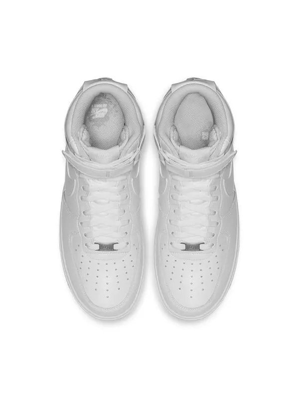 Кроссовки air force 1 high '07 'triple white' Nike — изображение 3 из 4, белый