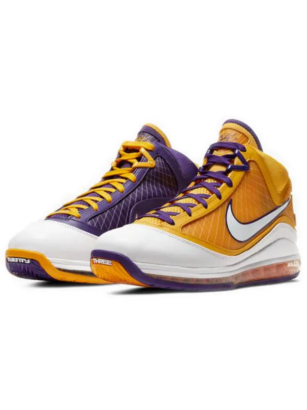 Кроссовки lebron 7 qs 'media day' Nike — изображение 3 из 4, золотистый