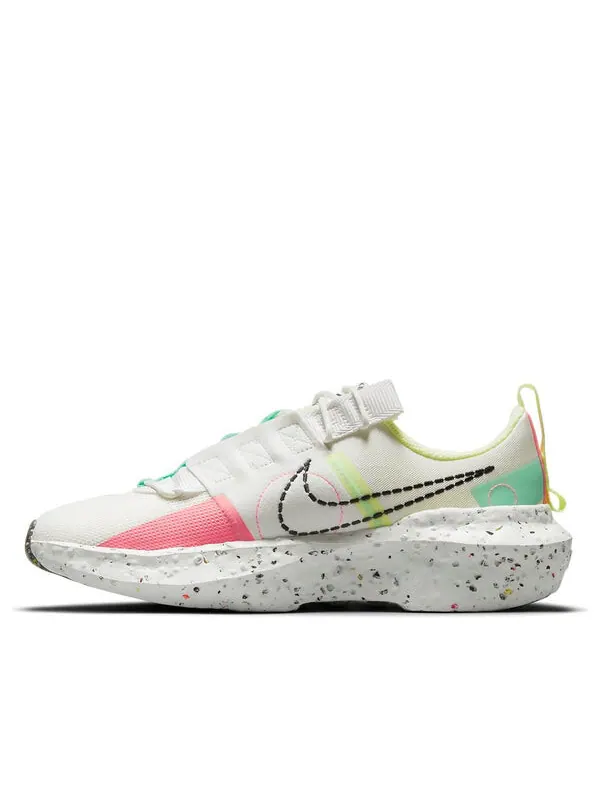 Кроссовки кратер удар Nike — изображение 1 из 4, белый/розовый/зеленый