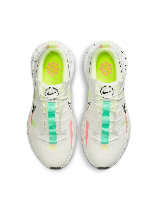 Кроссовки кратер удар Nike — изображение 4 из 4, белый/розовый/зеленый
