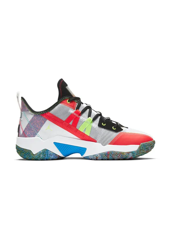 Кроссовки westbrook one take 2 pf Air Jordan — изображение 2 из 4, белый/зеленый