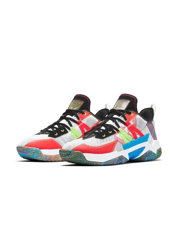 Кроссовки westbrook one take 2 pf Air Jordan — изображение 3 из 4, белый/зеленый