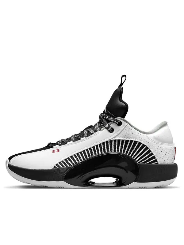 Кроссовки 35 низкие pf Air Jordan — изображение 1 из 4, белый/черный/красный