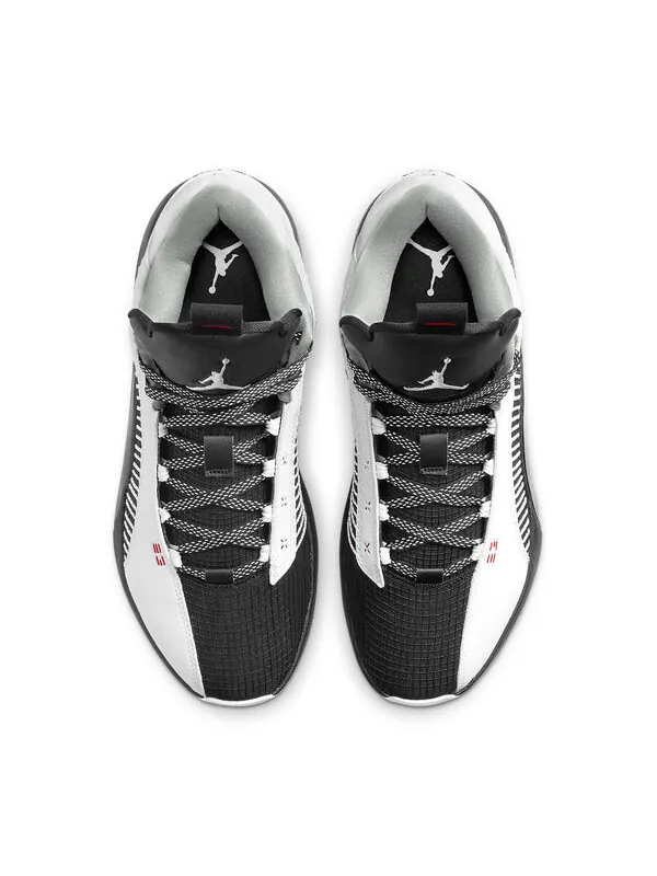 Кроссовки 35 низкие pf Air Jordan — изображение 4 из 4, белый/черный/красный