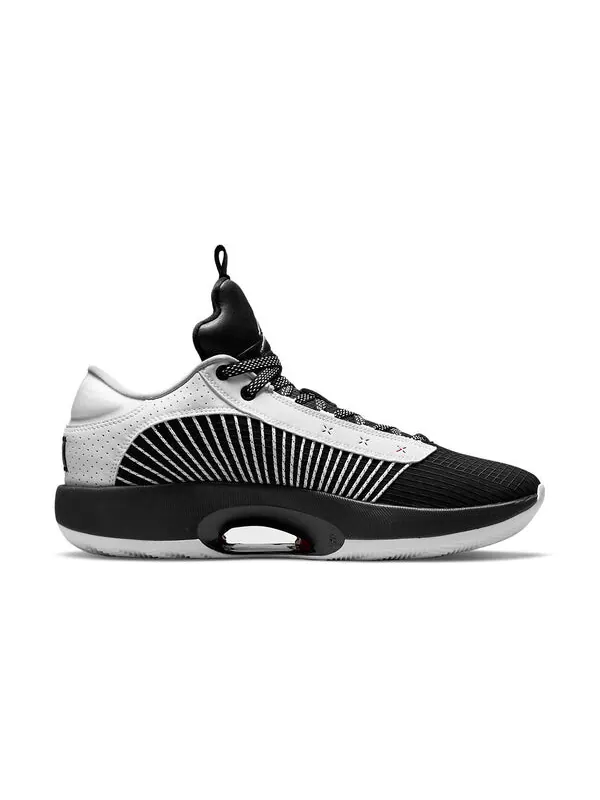 Кроссовки 35 низкие Air Jordan — изображение 2 из 4, черный/белый/красный
