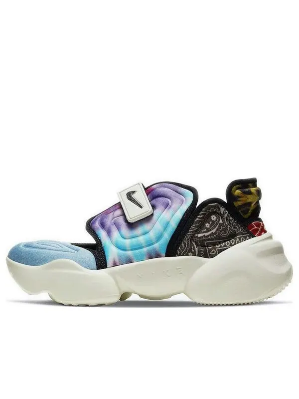 Кроссовки aqua rift 'multi print' Nike — изображение 1 из 4, черный//фиолетовый