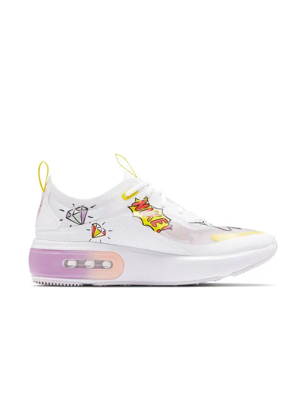 Кроссовки air max dia se Nike — изображение 2 из 4, белый/желтый