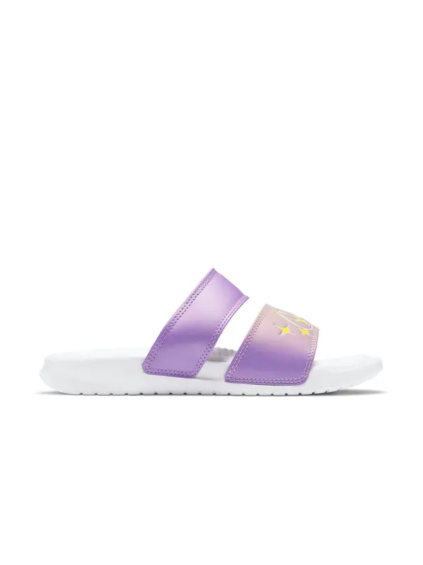 Тапочки benassi duo ultra slide 'purple star' Nike — изображение 2 из 4, розовый/фиолетовый
