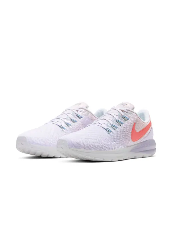 Кроссовки Air Zoom Structure 22 Nike — изображение 3 из 4, белый/оранжевый