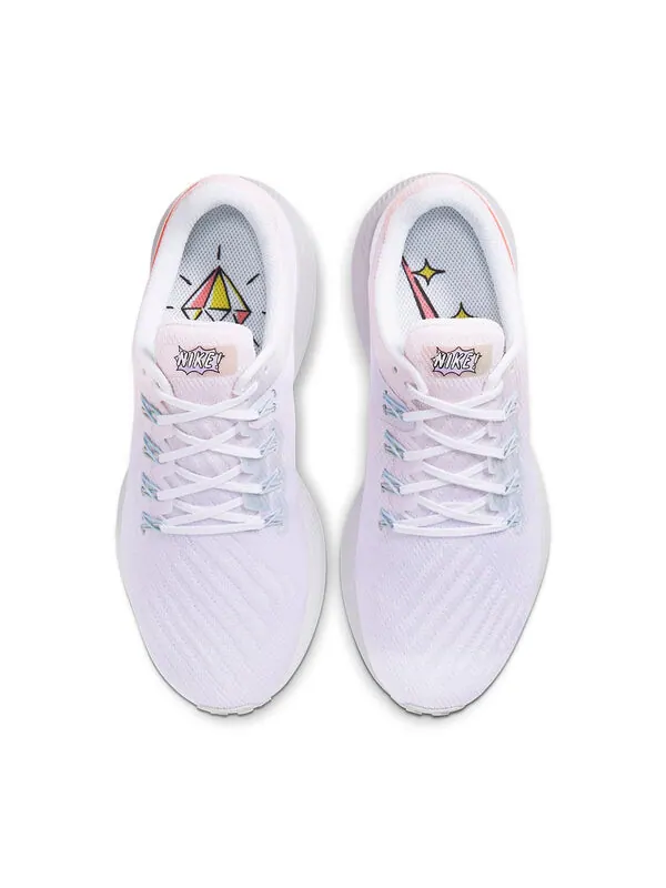 Кроссовки Air Zoom Structure 22 Nike — изображение 4 из 4, белый/оранжевый