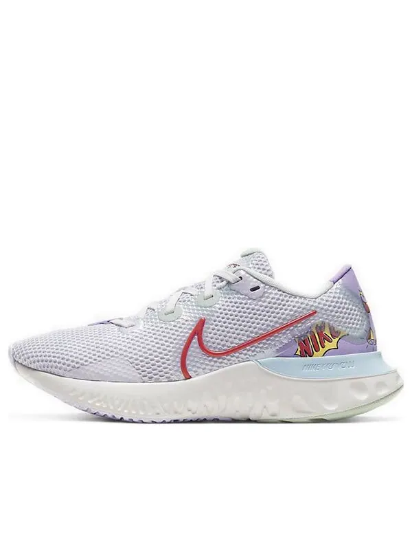 Кроссовки renew run 'barely grape' Nike — изображение 1 из 4, белый-фиолетовый--желтый