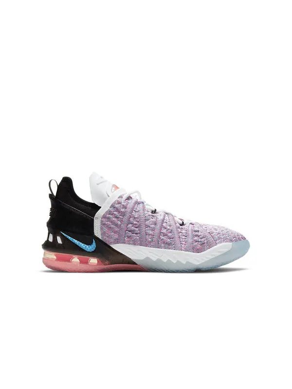 Кроссовки lebron 18 'graffiti' Nike — изображение 2 из 4, фиолетовый/черный/синий