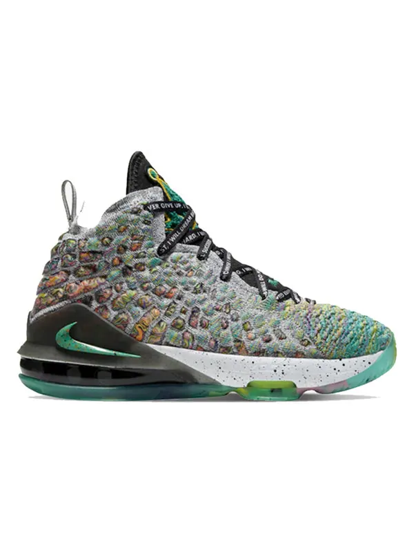 Кроссовки lebron 17 ljff 'i promise' Nike — изображение 2 из 4, зеленый/черный