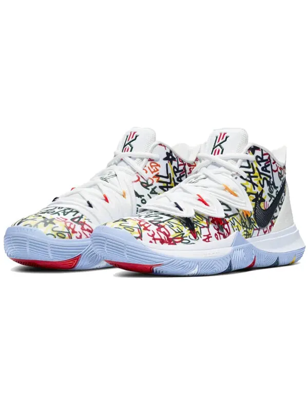 Кроссовки sue bird x kyrie 5 Nike — изображение 3 из 4, белый