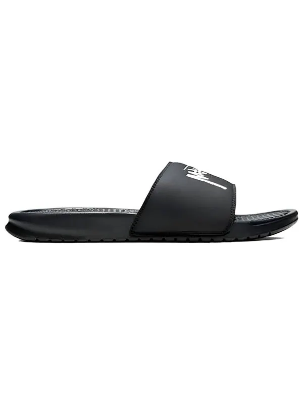 Тапочки x stussy benassi Nike — изображение 2 из 4, черный