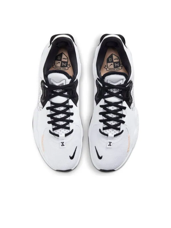 Кроссовки pg 5 ep 'white black' Nike — изображение 4 из 4, белый/черный