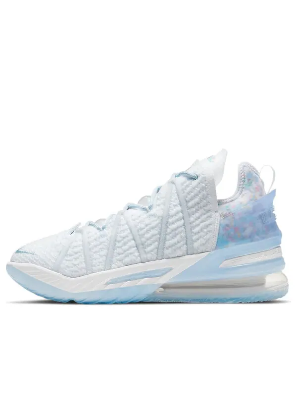 Кроссовки lebron 18 ep 'play for the future' Nike — изображение 1 из 4, синий/белый/прозрачный