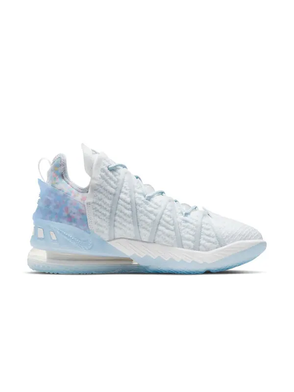 Кроссовки lebron 18 ep 'play for the future' Nike — изображение 2 из 4, синий/белый/прозрачный