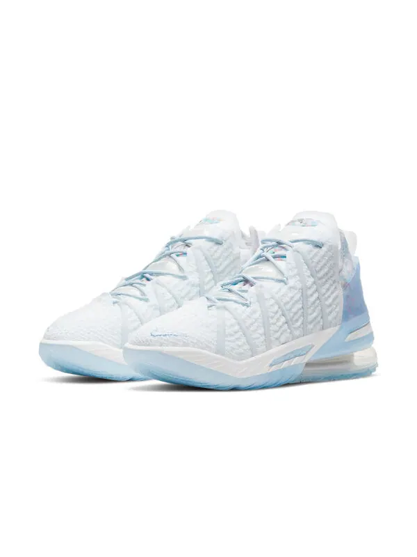Кроссовки lebron 18 ep 'play for the future' Nike — изображение 3 из 4, синий/белый/прозрачный