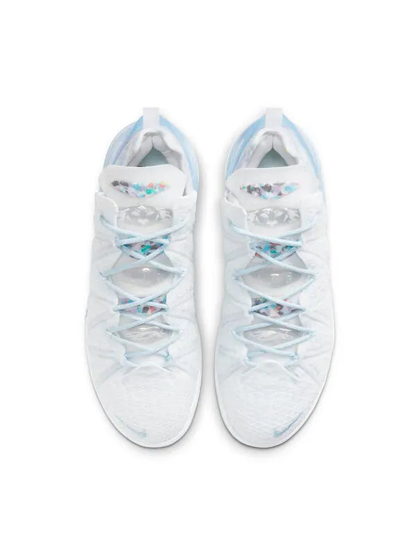Кроссовки lebron 18 ep 'play for the future' Nike — изображение 4 из 4, синий/белый/прозрачный