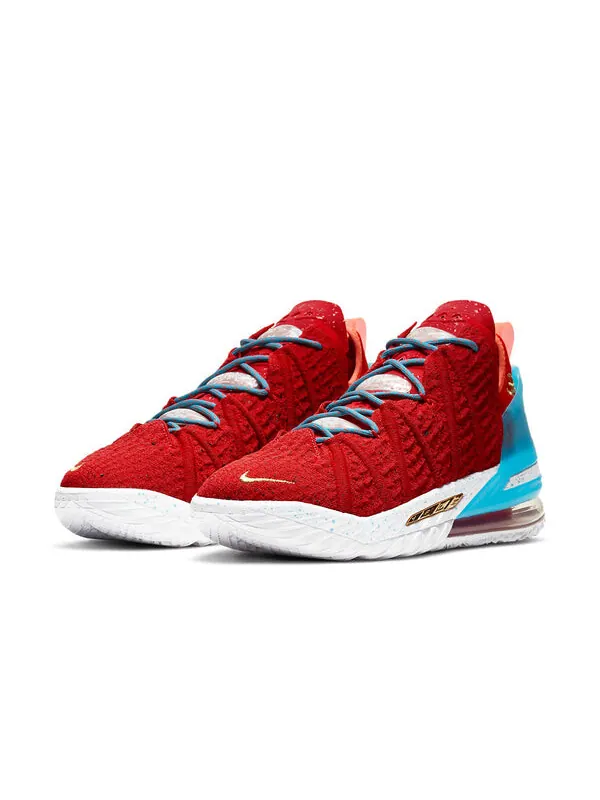Кроссовки lebron 18 ep Nike — изображение 3 из 4, красный/синий
