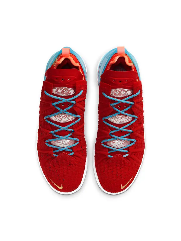 Кроссовки lebron 18 ep Nike — изображение 4 из 4, красный/синий